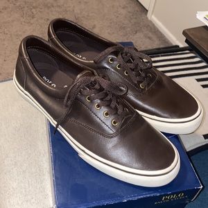 Polo Ralph Lauren Men’s Leather Sneakers (13D)
